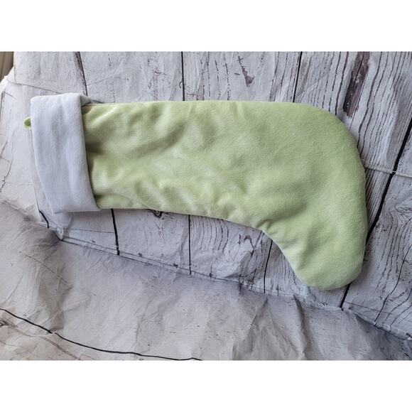 Winnie the Pooh Christmas Stocking Winter Wonders 18in Pastel Green Snowflakes - Picture 7 of 8